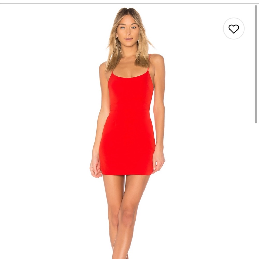 Red Sleeveless Mini Dress